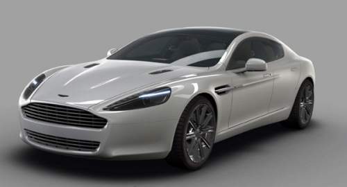 Представительский седан Aston Martin Rapide будет конкурировать с Porsche Panamera и Maserati Quattroporte.