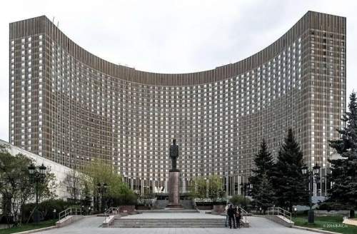Гостиница ?Космос? Москва, Россия, 1979 года постройки.