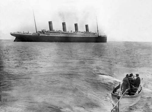 Последнее известное фото Титаника на плаву. 12 апреля 1912 г.
