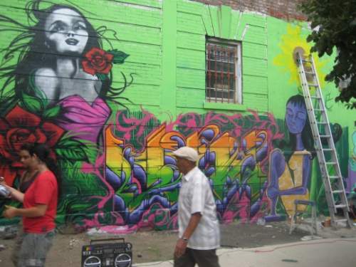 Женский фестиваль граффити