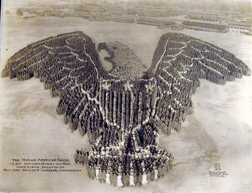 "The Human American Eagle" 1918
