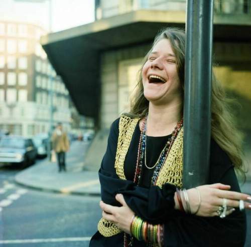 Дженис Джоплин в Лондоне, 1969 год.