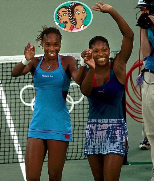 Venus and Serena Williams, теннис. 11 февраля 2001