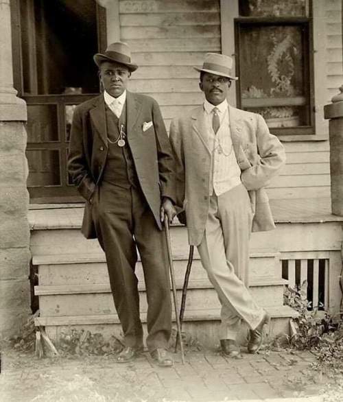 Два джентльмена начала 1900-х