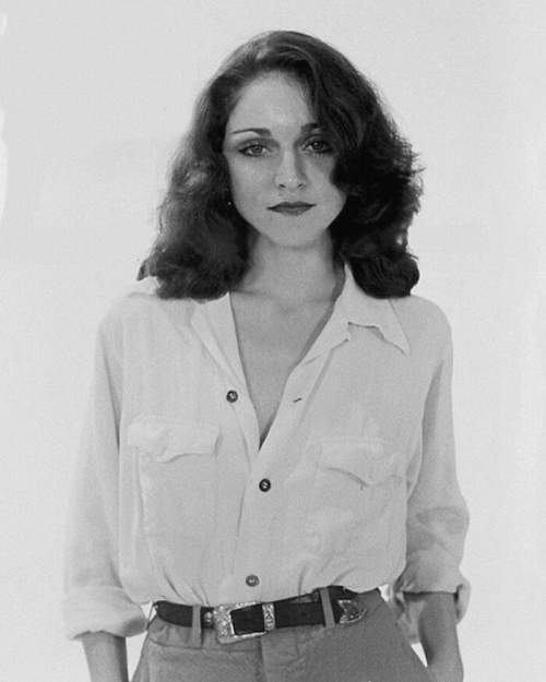 18-летняя Мадонна в Институте творческих искусств ?Миры искусства? в Анн-Арборе, Мичиган, 1977 год. Фото: Сесил Л. Тейлор.